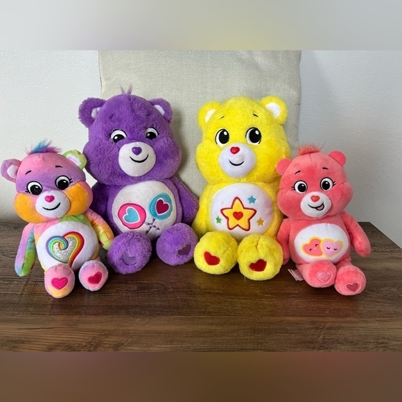 Care Bears Other - Care Bears: superstar bear, share bear, love-a-lot bear, and togetherness bear